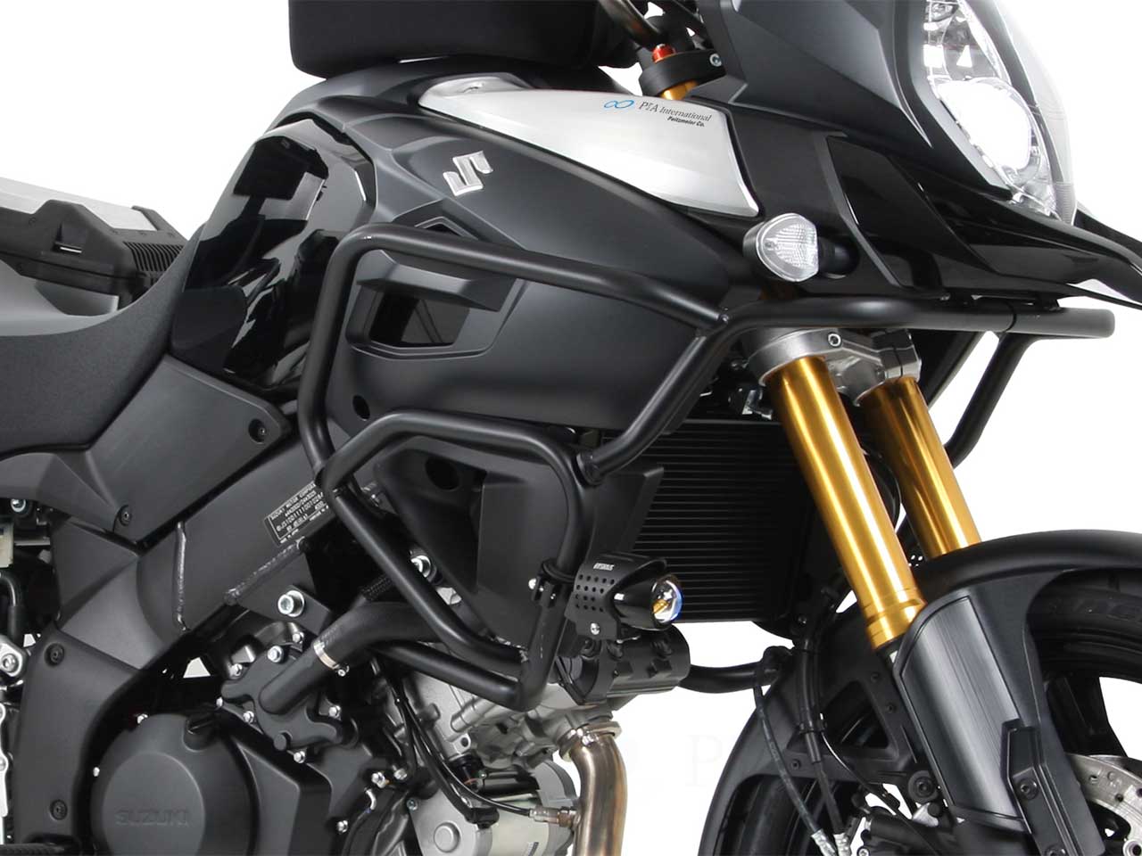 ヘプコ＆ベッカー タンクガード プラック Suzuki V-Strom1000 14-16