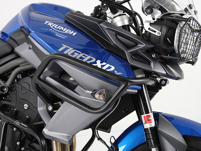 ヘプコ＆ベッカー 正規品 タンクガード ブラック Triumph Tiger 800XC/X, Tiger 800XR/X