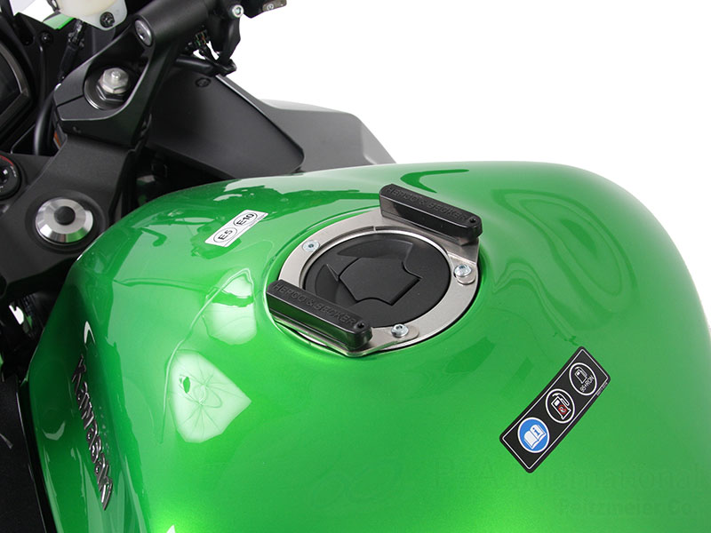 ヘプコ＆ベッカー「Easy-Lock/イージーロック」(タンクバック「Street/Royster」用ホルダー) Kawasaki