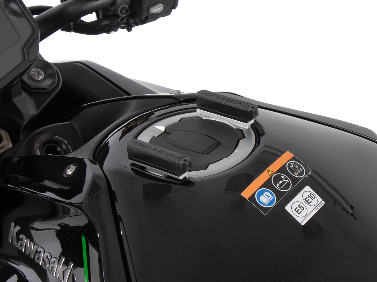 ヘプコ＆ベッカー「Easy-Lock/イージーロック」(タンクバック「Street/Royster」用ホルダー) 506-2543-0009