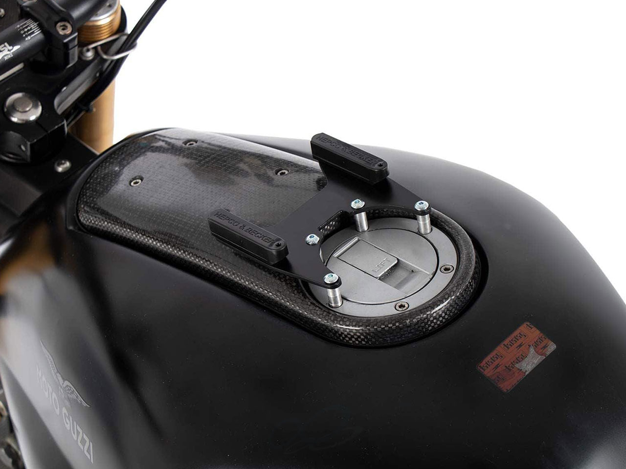 ヘプコ＆ベッカー「Easy-Lock/イージーロック」(タンクバック「Street/Royster」用ホルダー) MOTOGUZZI　V11