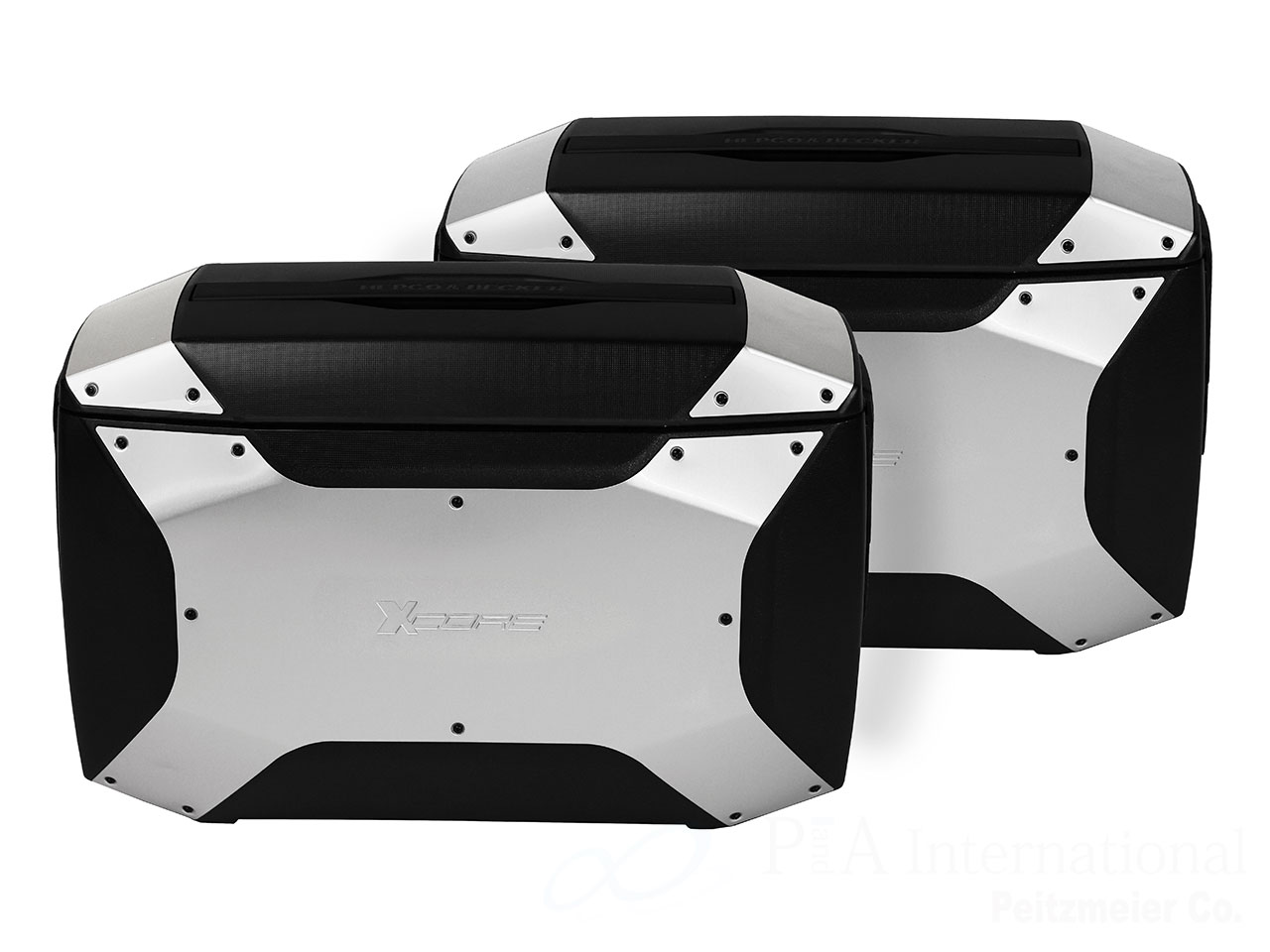 ヘプコ&ベッカー ハードサイドケース 「Xcore / エックスコア」　シルバー/ブラック