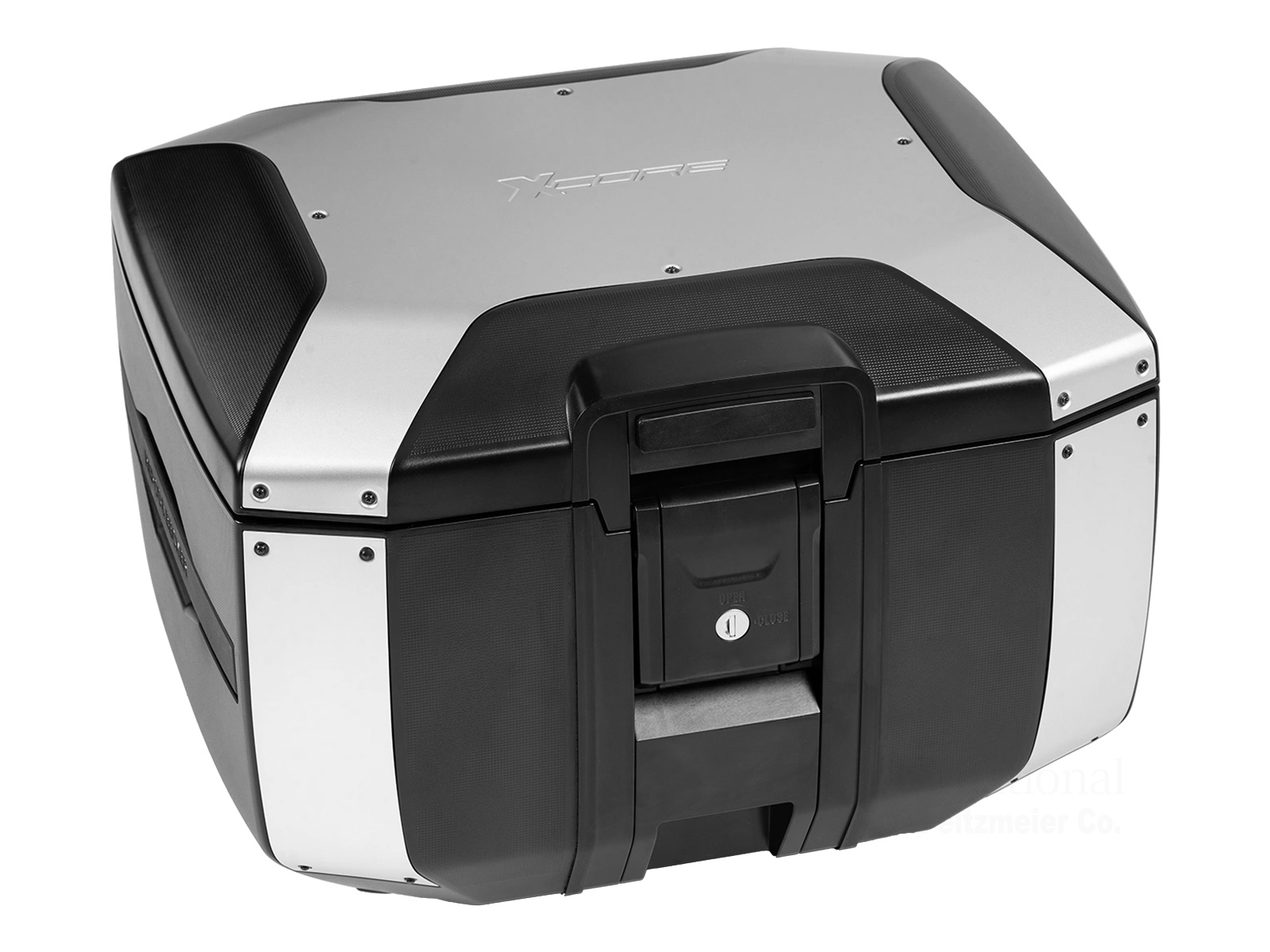 ヘプコ＆ベッカー トップケース 「Xcore / エックスコア」 TC40 シルバー/ブラック