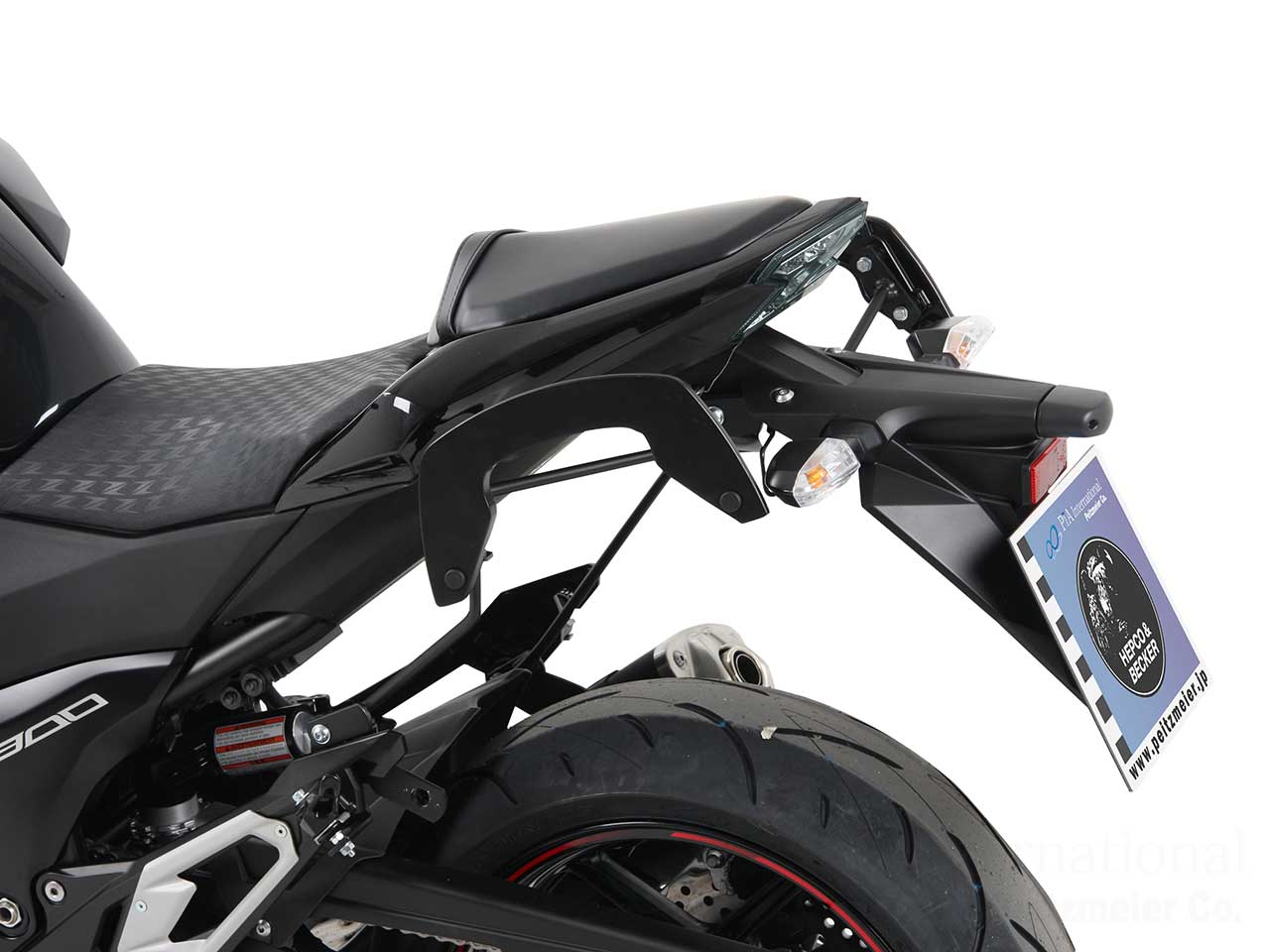 ヘプコ＆ベッカー サイドソフトケースホルダー(キャリア)「C-Bow」 Kawasaki Z800