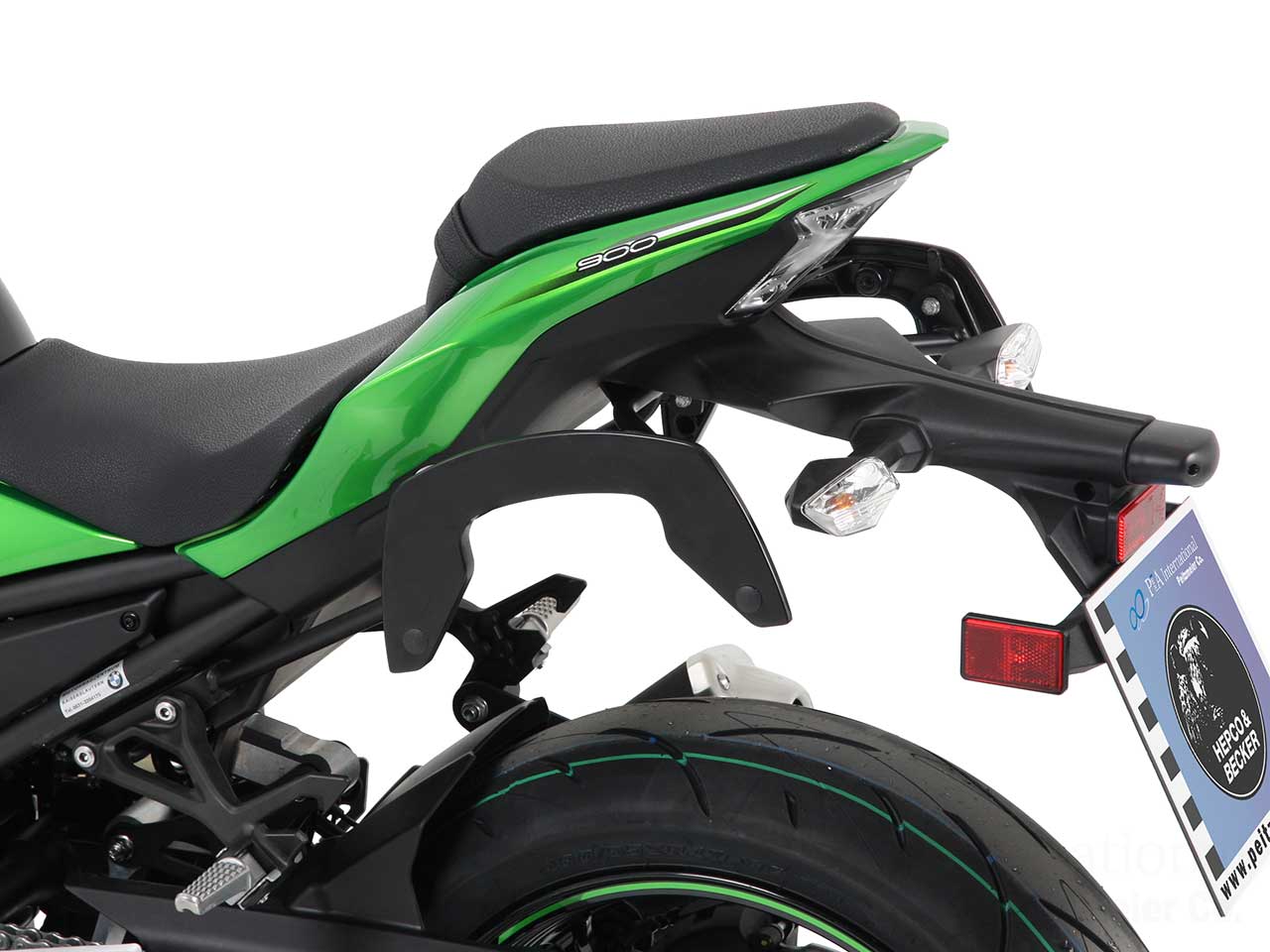 ヘプコ＆ベッカー サイドソフトケースホルダー(キャリア)「C-Bow」 Kawasaki Z900