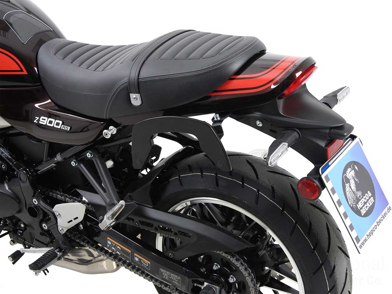 ヘプコ＆ベッカー サイドソフトケースホルダー(キャリア)「C-Bow」 Kawasaki Z900RS / Z900RS Cafe