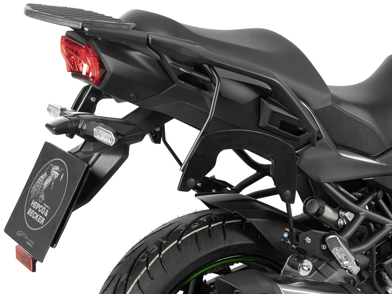 ヘプコ＆ベッカー サイドソフトケースホルダー(キャリア)「C-Bow」 Kawasaki ヴェルシス 1100/SE