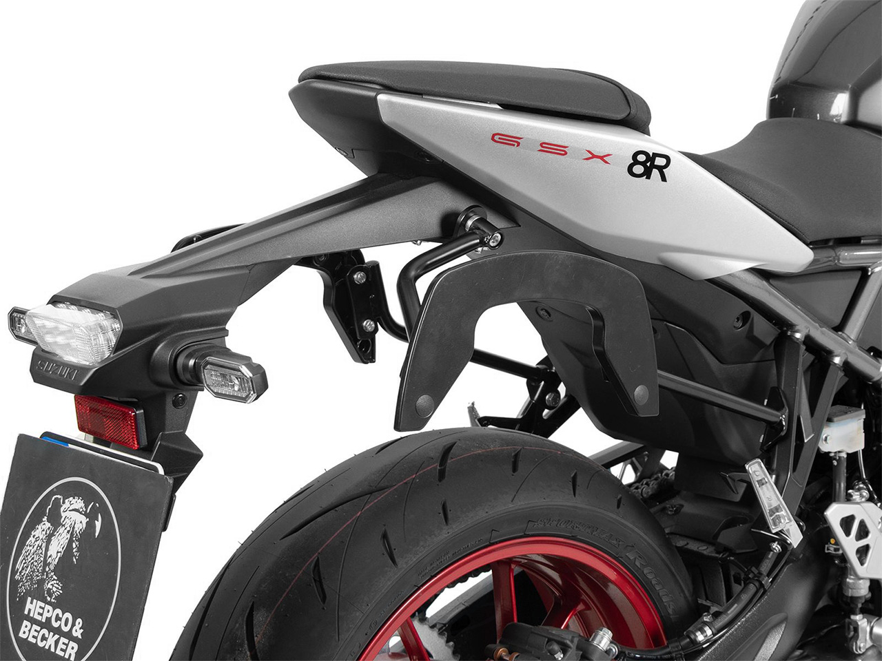 ヘプコ＆ベッカー サイドソフトケースホルダー(キャリア)「C-Bow」SUZUKI GSX-8R