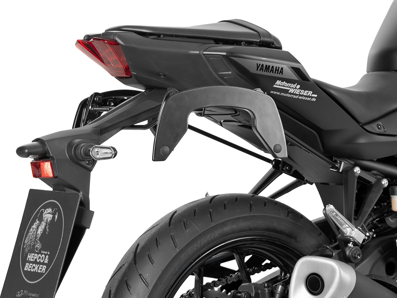 ヘプコ＆ベッカー サイドソフトケースホルダー(キャリア)「C-Bow」 YAMAHA MT-03 / MT-25