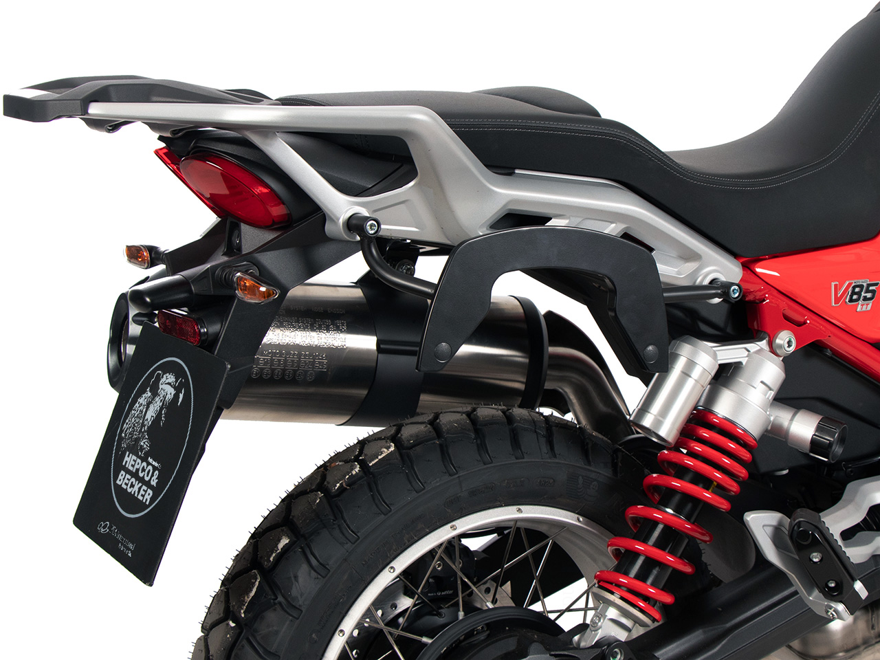 ヘプコ＆ベッカー サイドソフトケースホルダー「C-Bow」MOTOGUZZI V85TT ('24-)