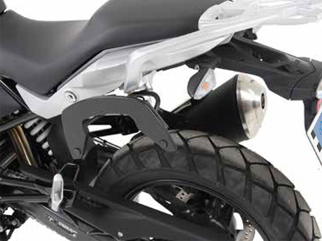 ヘプコ＆ベッカー 正規品 サイドソフトケースホルダー(キャリア)「C-Bow」 BMW G310GS