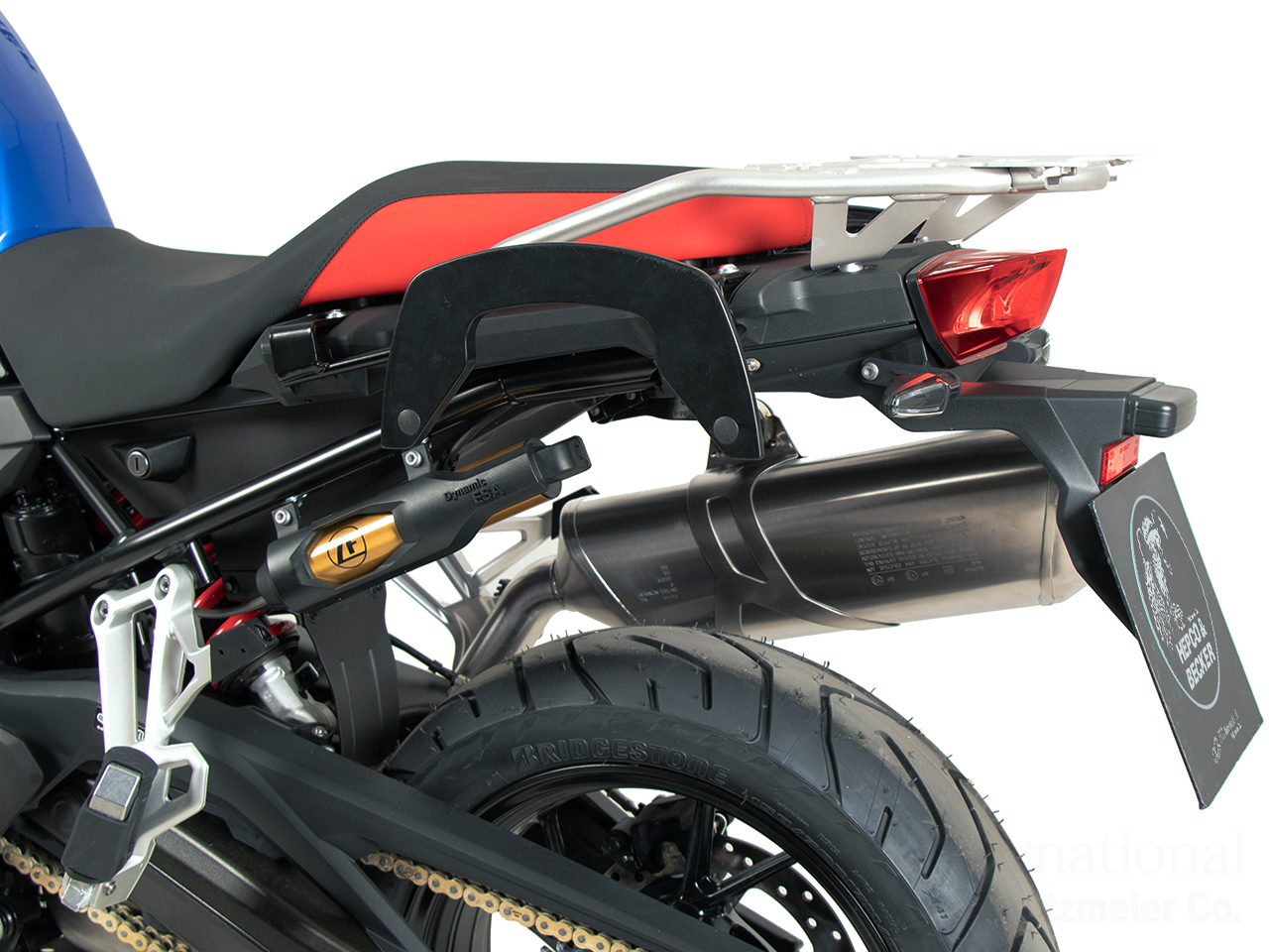 ヘプコ＆ベッカー サイドソフトケースホルダー(キャリア)「C-Bow」BMW F800GS