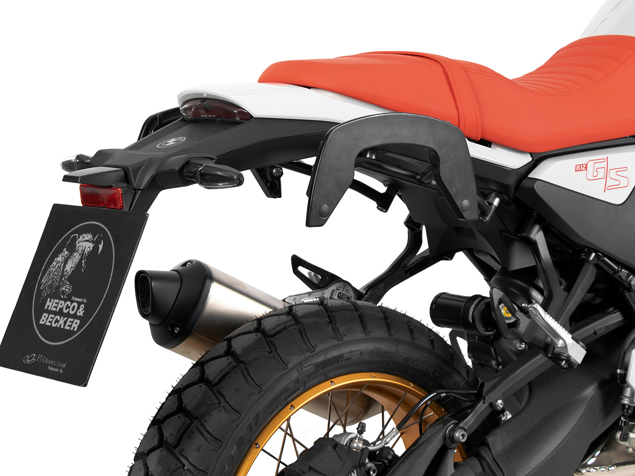 ヘプコ＆ベッカー サイドソフトケースホルダー(キャリア)「C-Bow」 BMW R12 G/S