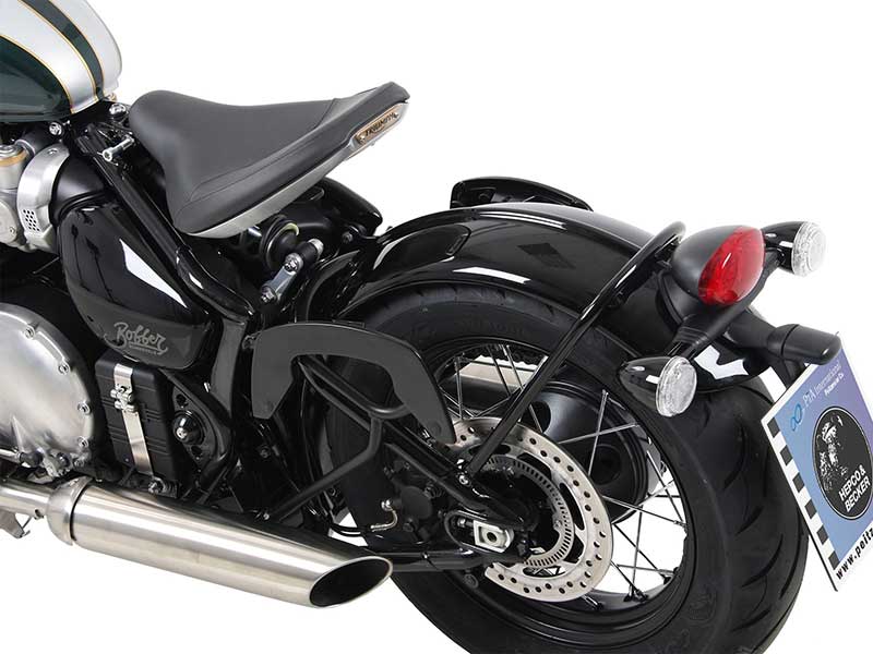 ヘプコ＆ベッカー サイドソフトケースホルダー(キャリア)「C-Bow」 Triumph Bonneville Bobber('17-)