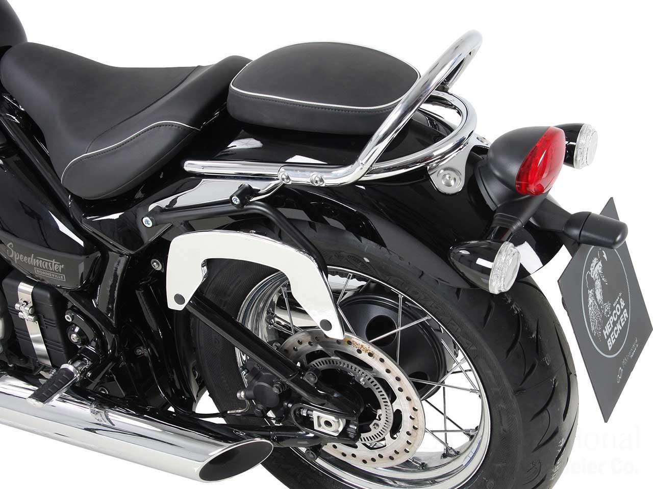 ヘプコ＆ベッカー サイドソフトケースホルダー(キャリア)「C-Bow」 Triumph Bonneville Speedmaster