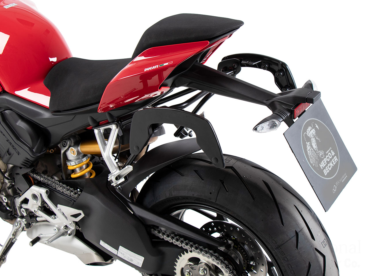 ヘプコ＆ベッカー サイドソフトケースホルダー(キャリア)「C-Bow」 DUCATI StreetFighter V4/S
