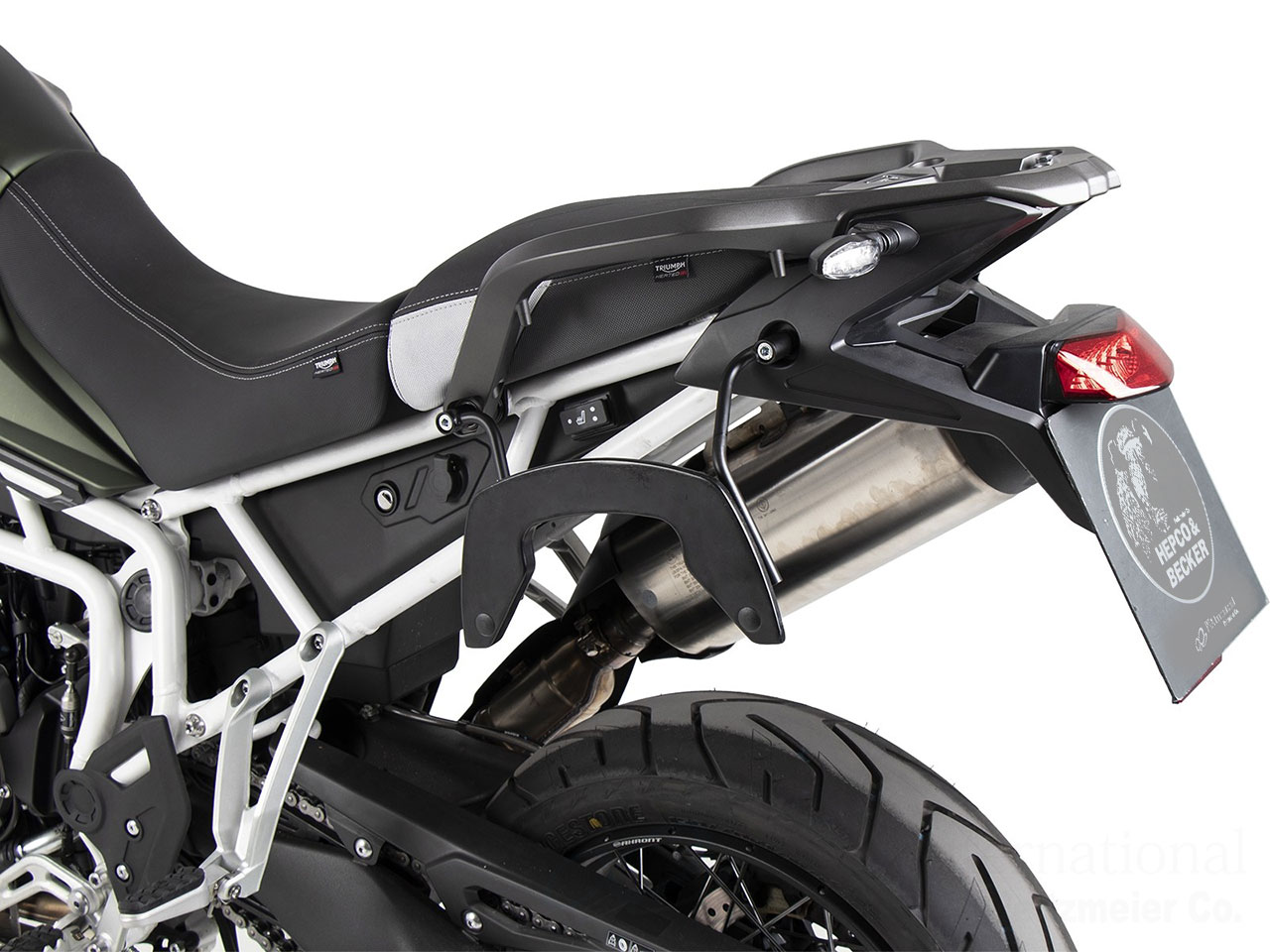 ヘプコ＆ベッカー サイドソフトケースホルダー(キャリア)「C-Bow」 Triumph Tiger 900 Rally/GT/Pro