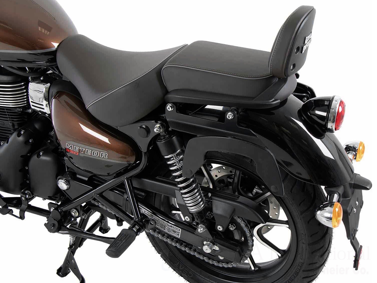 ヘプコ＆ベッカー サイドソフトケースホルダー(キャリア)「C-Bow」Royal Enfield メテオ 350