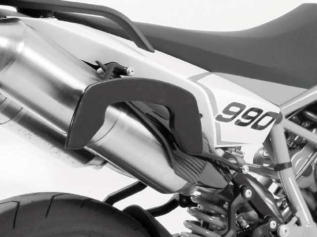 ヘプコ＆ベッカー 正規品 サイドソフトケースホルダー(キャリア)「C-Bow」 KTM 990 Supermoto R