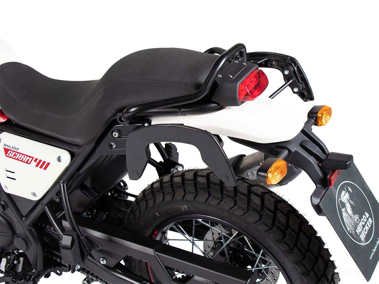 ヘプコ＆ベッカー サイドソフトケースホルダー(キャリア)「C-Bow」Royal Enfield Scram 411