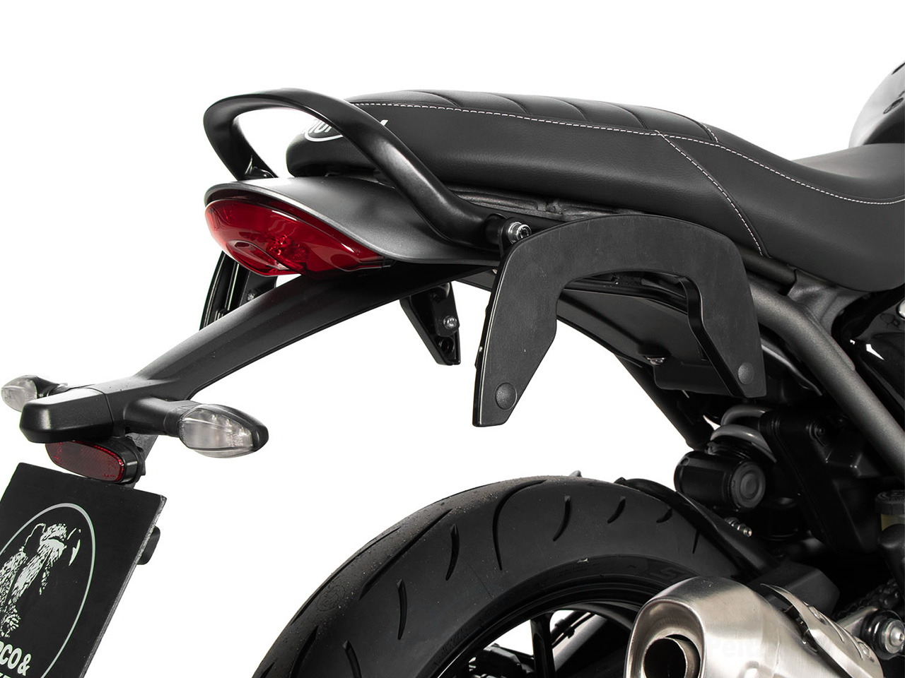 ヘプコ＆ベッカー サイドソフトケースホルダー(キャリア)「C-Bow」Triumph スピード400 / スクランブラー400X