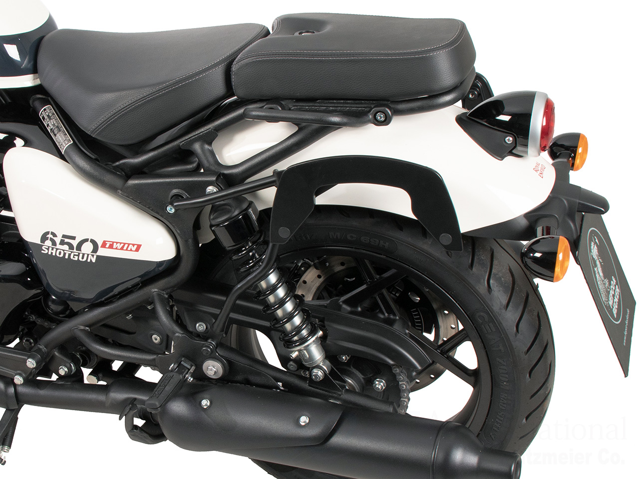 ヘプコ＆ベッカー サイドソフトケースホルダー(キャリア)「C-Bow」 Royal Enfield ショットガン 650