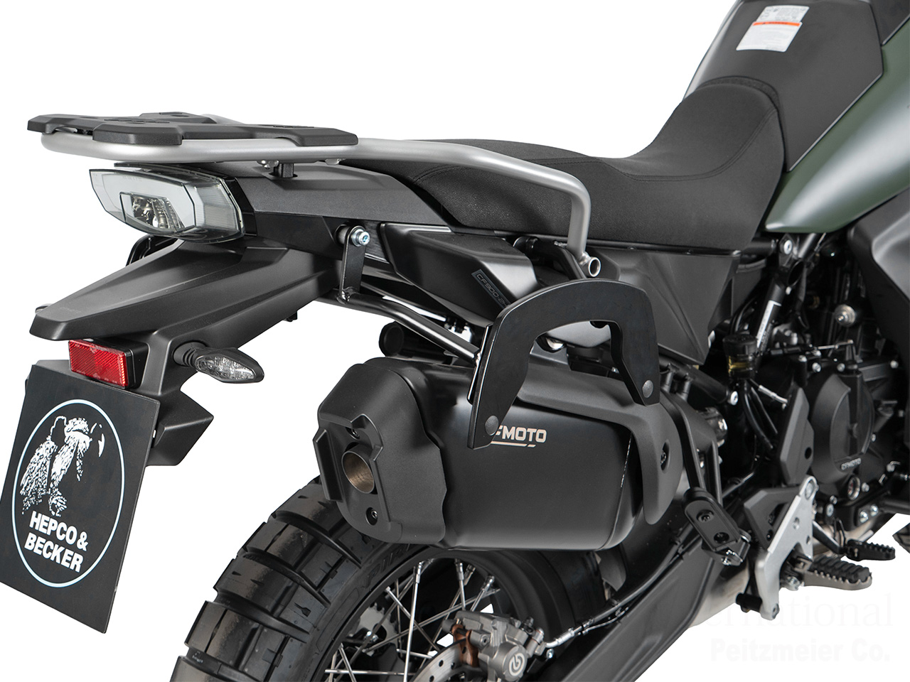 ヘプコ＆ベッカー サイドソフトケースホルダー(キャリア)「C-Bow」CFMOTO 1000MT-X