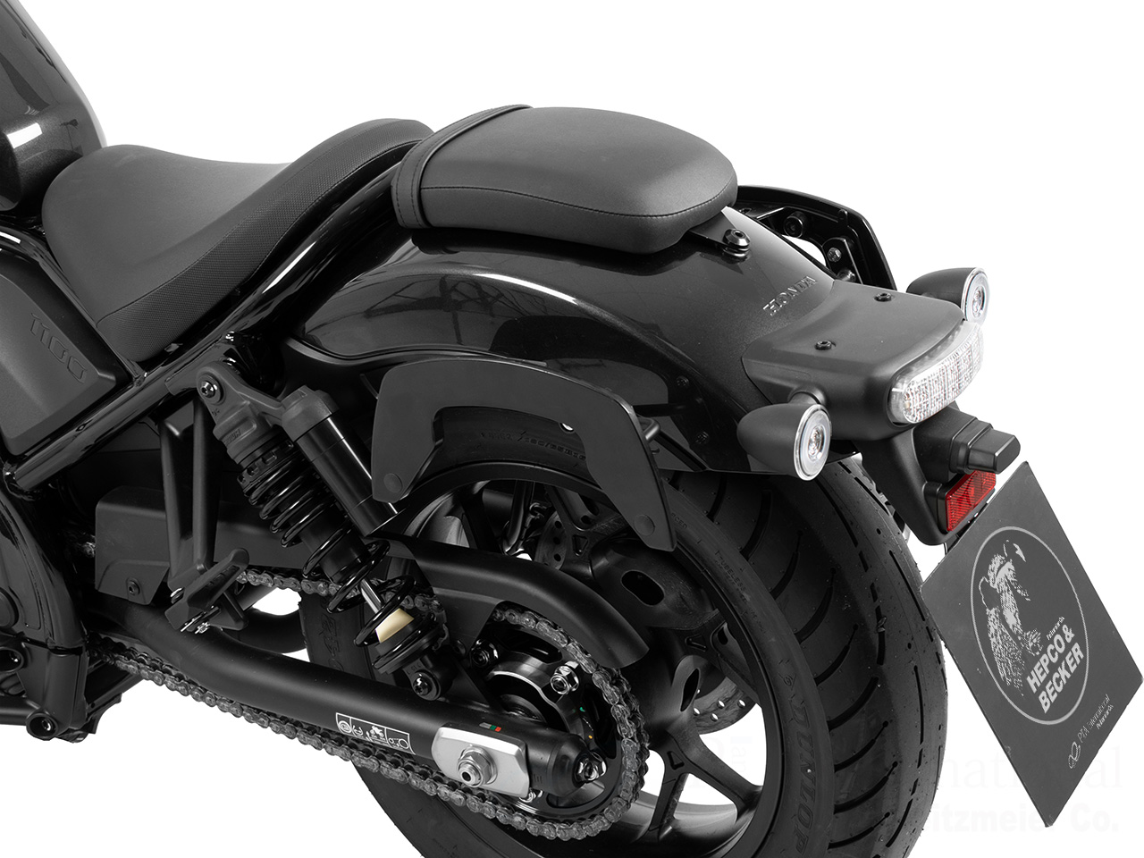 ヘプコ＆ベッカー サイドソフトケースホルダー(キャリア)「C-Bow」 HONDA レブル1100