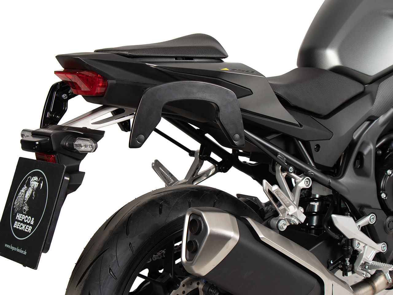 ヘプコ＆ベッカー サイドソフトケースホルダー(キャリア)「C-Bow」 HONDA CB750 ホーネット