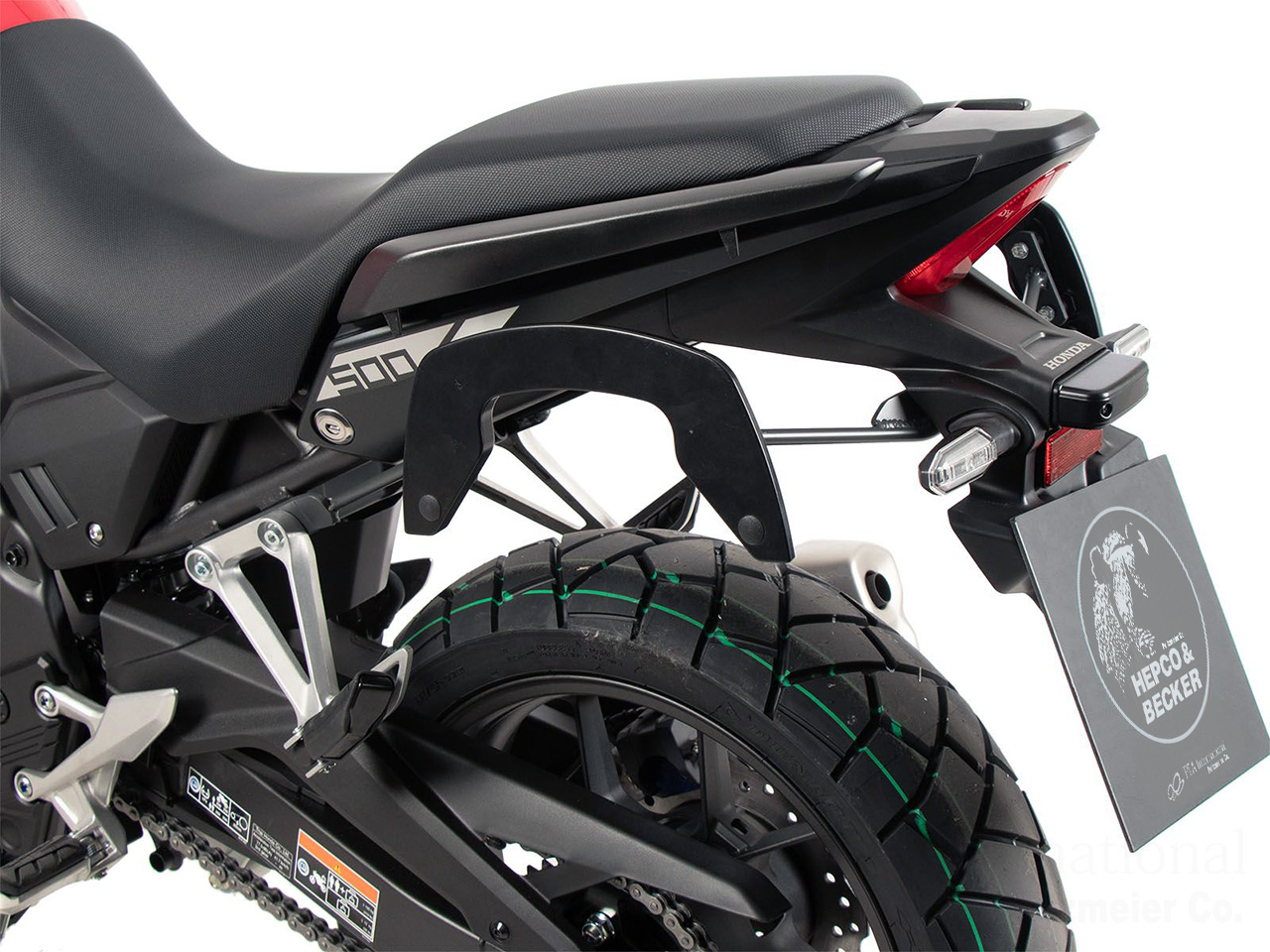 ヘプコ＆ベッカー サイドソフトケースホルダー(キャリア)「C-Bow」HONDA NX400