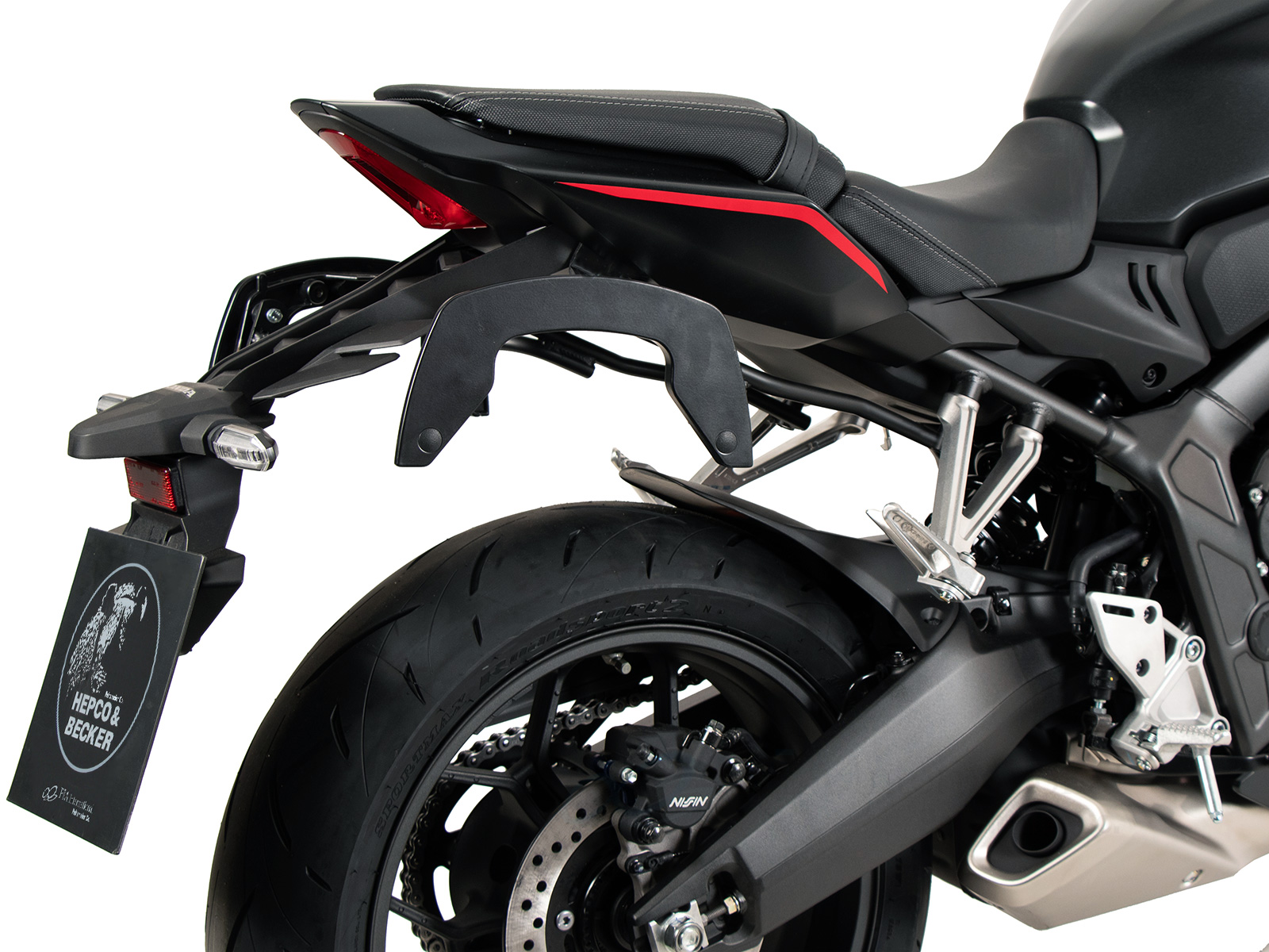 ヘプコ＆ベッカー サイドソフトケースホルダー(キャリア)「C-Bow」HONDA CBR650R / CBR650R Eクラッチ