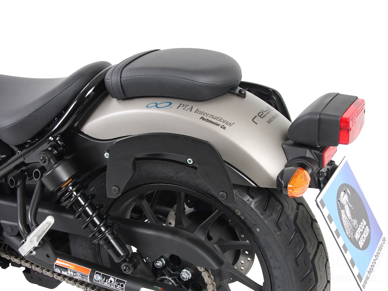ヘプコ＆ベッカー サイドソフトケースホルダー(キャリア)「C-Bow」 Honda Rebel500 / レブル500