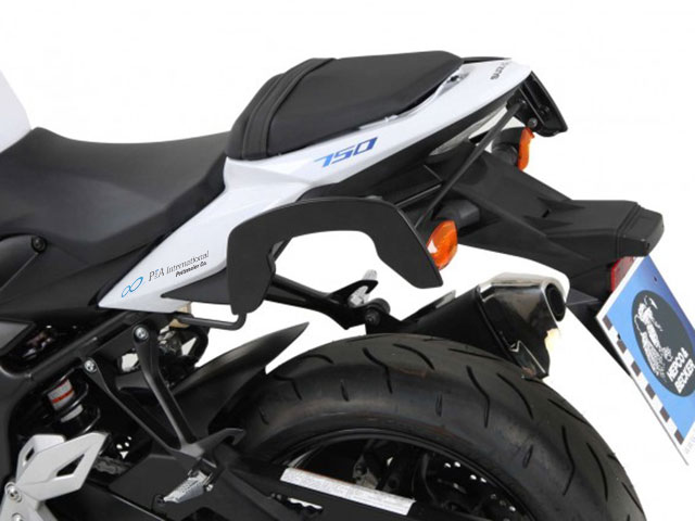 ヘプコ&ベッカー 正規品 サイドソフトケースホルダー(キャリア)「C-Bow」 Suzuki　GSR750