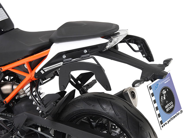 ヘプコ＆ベッカー 正規品 サイドソフトケースホルダー(キャリア)「C-Bow」 KTM 390 Duke('17-)