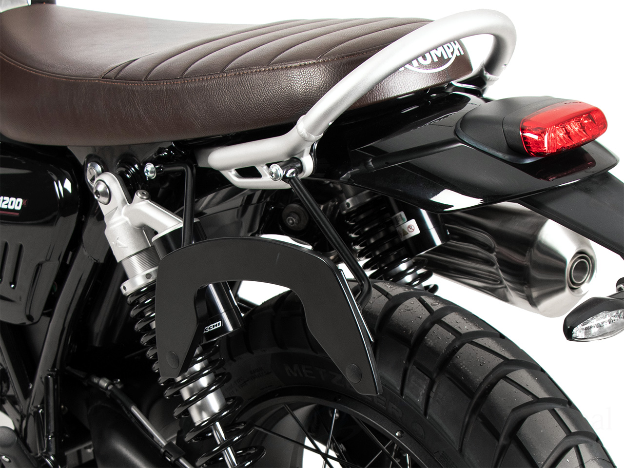 ヘプコ＆ベッカーサイドソフトケースホルダー「C-Bow」Triumph スクランブラー1200 X/XC/XE