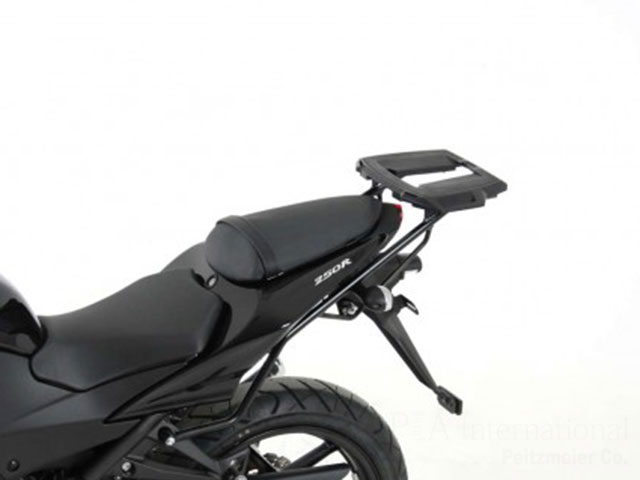 ヘプコ&ベッカー 正規品 Kawasaki Ninja 250R トップケースホルダー(キャリア) "アルミラック"