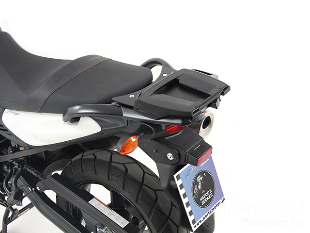 ヘプコ＆ベッカー 正規品 SUZUKI DL 650 V-Strom ('12-) トップケースホルダー(キャリア) (イージーラック) ブラック