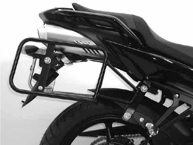 ヘプコ＆ベッカー 正規品 YAMAHA FZ6 / Fazer S サイドケースホルダー(キャリア)(Lock it system) ブラック
