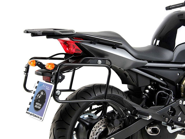 ヘプコ＆ベッカー 正規品 サイドケースホルダー(キャリア) (Lock it system) ブラック YAMAHA XJ6 Diversion