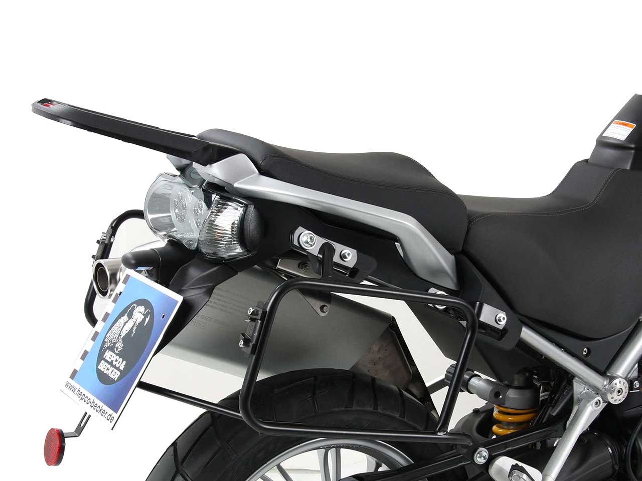 ヘプコ＆ベッカー サイドケースホルダー「Lock it system」MOTOGUZZI ステルヴィオ 1200