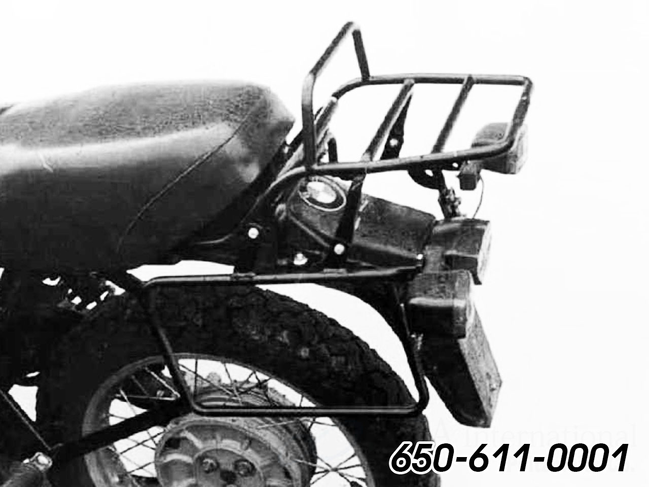 ヘプコ＆ベッカー トップ&サイドケースホルダー ブラック BMW R80G/S  / R65G/S