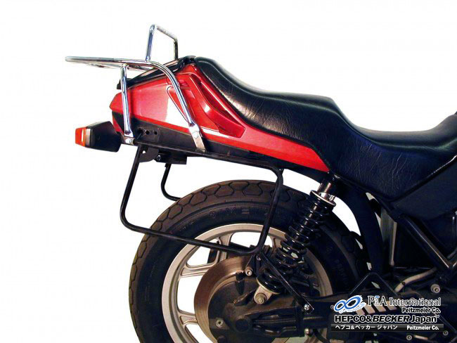 ヘプコ＆ベッカー 正規品 トップ＆サイドケースホルダー ブラック BMW K75S ('90-) / K75RT ('90-)