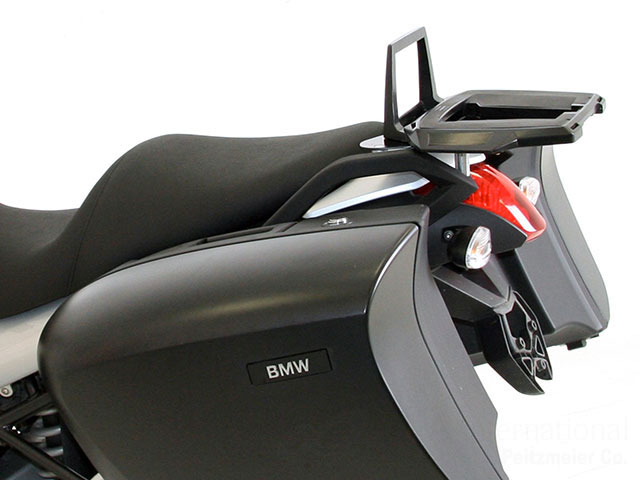 ヘプコ＆ベッカー 正規品 BMW R1200R トップケースホルダー(キャリア) (アルミラック) ブラック