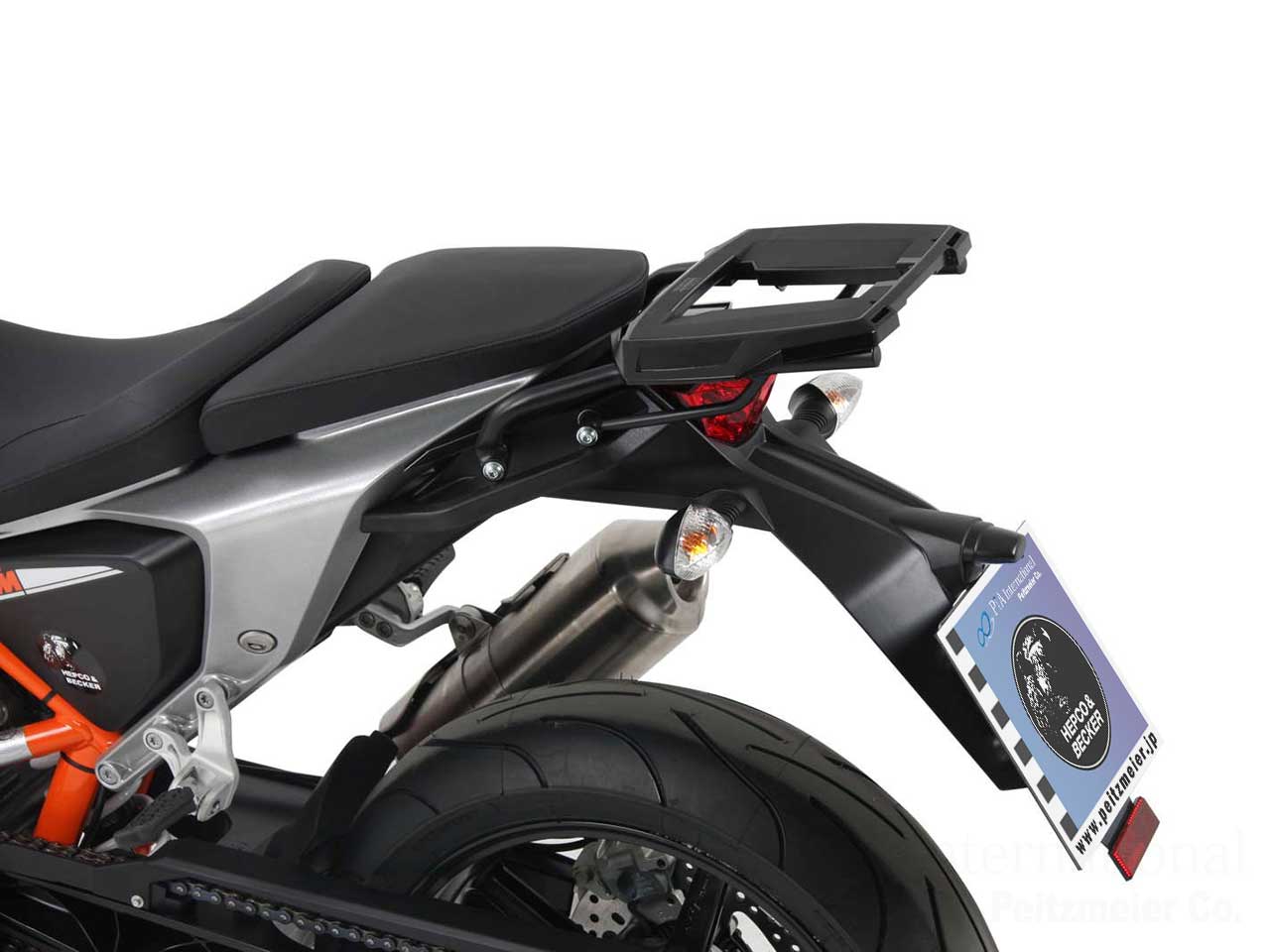 ヘプコ＆ベッカー トップケースホルダー イージーラック/アルラック KTM 690 Duke