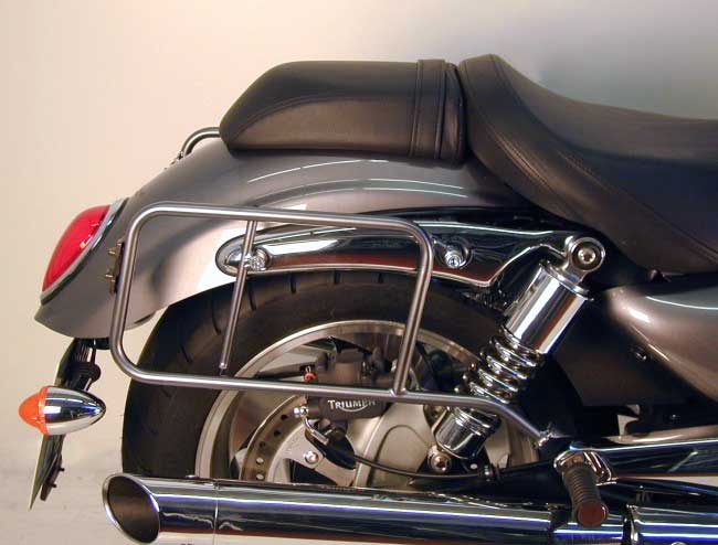 ヘプコ＆ベッカー 正規品 サイドケースホルダー(キャリア) クローム Triumph RocketIII