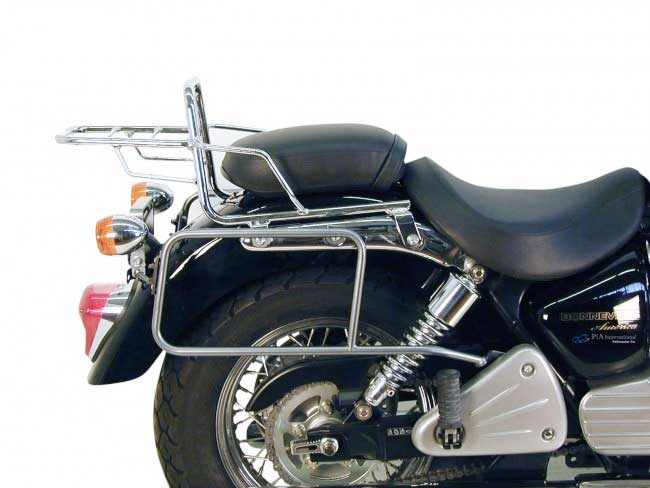 ヘプコ＆ベッカー 正規品 サイドケースホルダー(キャリア) クローム Triumph Bonneville America (-'10)