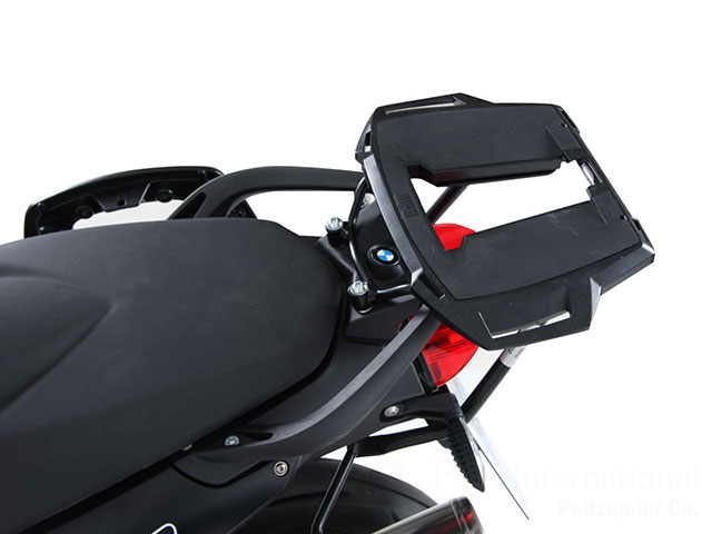 ヘプコ＆ベッカー 正規品 BMW F800R トップケースホルダー(キャリア) (アルミラック) ブラック