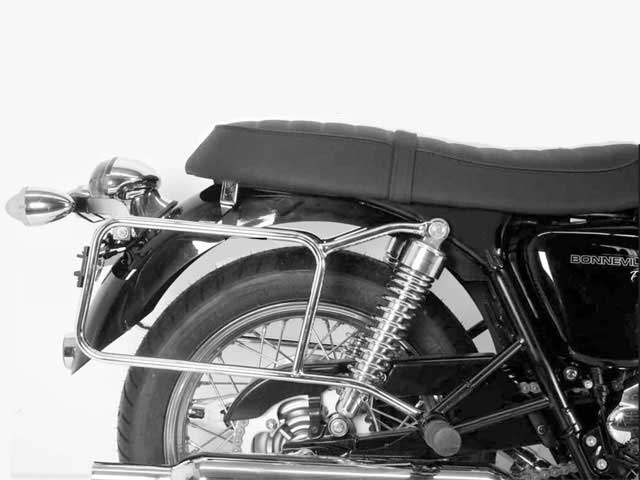 ヘプコ＆ベッカー 正規品 サイドケースホルダー(キャリア) クローム Triumph Bonneville / T100 / SE
