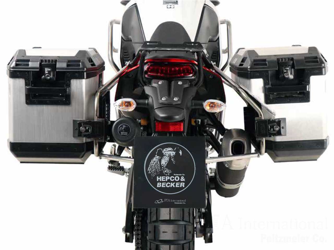 ヘプコ＆ベッカー サイドケースホルダー + Xplorer(Cutout)セット YAMAHA テネレ700 / Tenere700