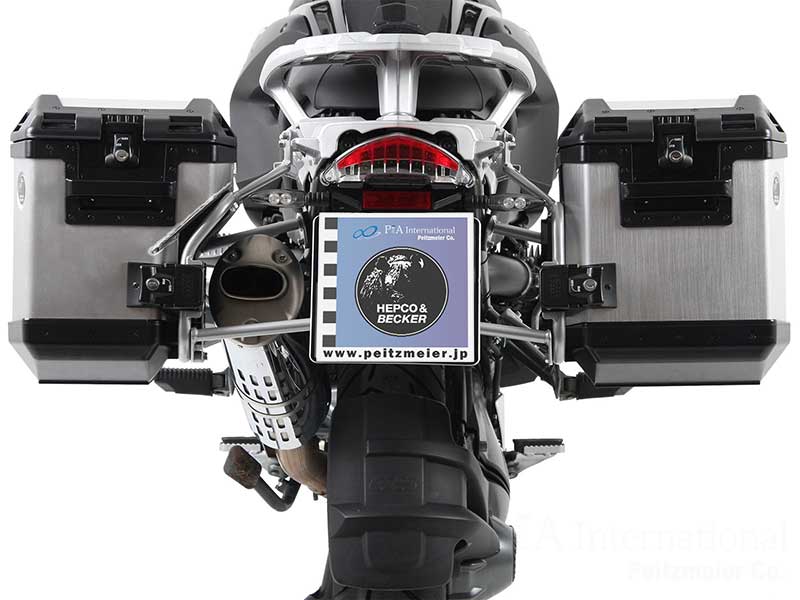 ヘプコ＆ベッカー サイドケースホルダー + Xplorer(Cutout)セット R12GS / R1200GS Adventure.